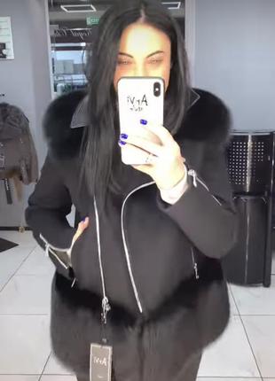 Anvi дублянка з песцом 4