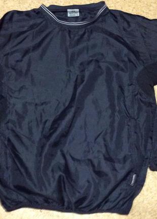 Тонка спортивна нейлонова футболка з довгим рукавом р. xl 50-52 сітка2 фото
