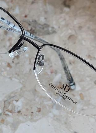 Полуободковые очки для элегантных женщин от catherine deneuve!2 фото