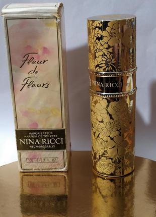 Fleur de fleurs nina ricci флакон 100 мл оригінал.вінтаж