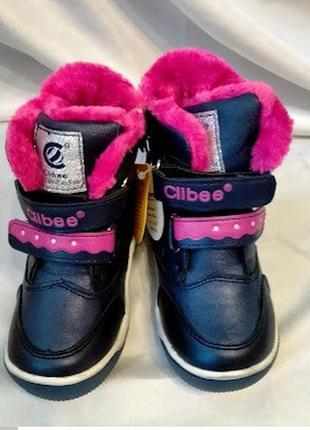 Ботинки детские зима для девочки сlibee2 фото