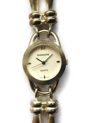 Shannons часы из сша металл оригинальный дизайн механизм japan1 фото