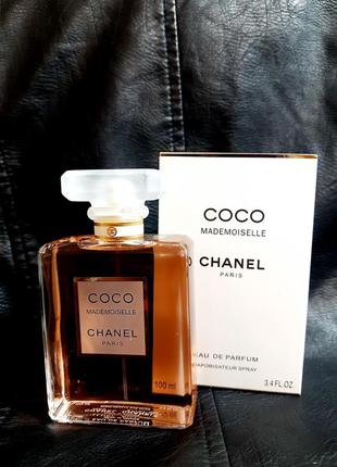 Chanel coco mademoiselle 100мл духи женская парфюмированная вода коко шанель мадемуазель оригинал