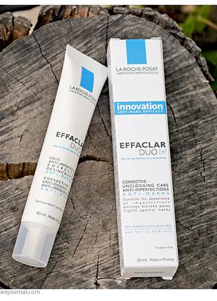 La roche-posay effaclar duo + корректирующий крем.1 фото