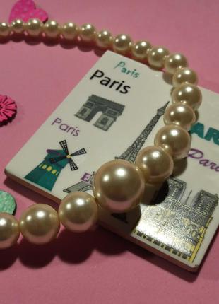 Перламутрові намисто вінтажні3 фото