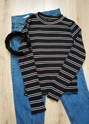 Модная укороченная водолазка!