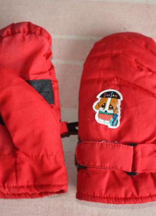 Варежки из плащевки