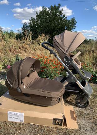 Срочно коляска stokke trailz.  оригинал