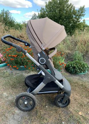 Срочно коляска stokke trailz.  оригинал8 фото