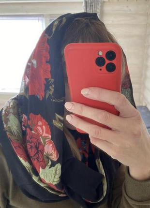 Палантин хамут снуд