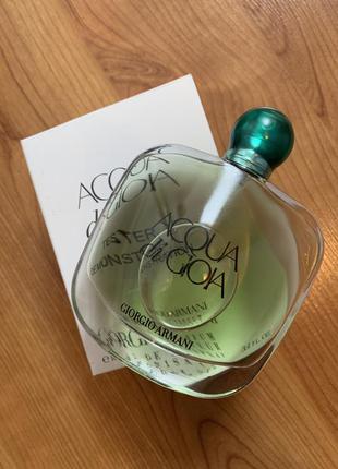 Armani acqua di gioia tester 100 ml.