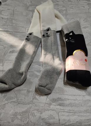 Махрові колготки для дівчинки розмір 86-92