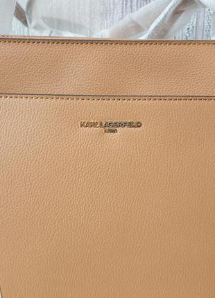 Сумка  karl lagerfeld paris iris tote vicuna  lh7ar5513 фото