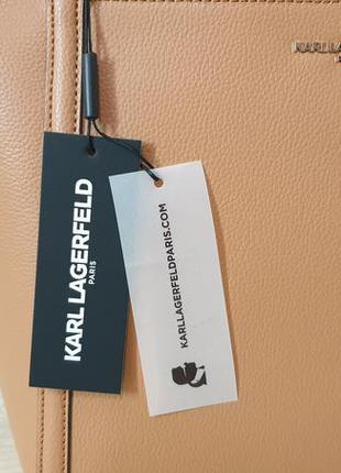 Сумка karl lagerfeld paris iris tote vicuna lh7ar5514 фото