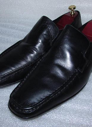 Чоловічі англійські шкіряні туфлі ~ f&f ~ нові р 43