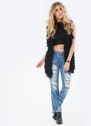 Рвані бойфренди зі стразами forever 21