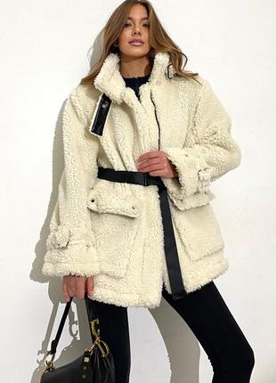 Шуба дубленка экошуба чебурашка