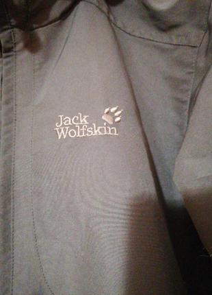 Спортивна куртка вітровка jack wolfskin2 фото