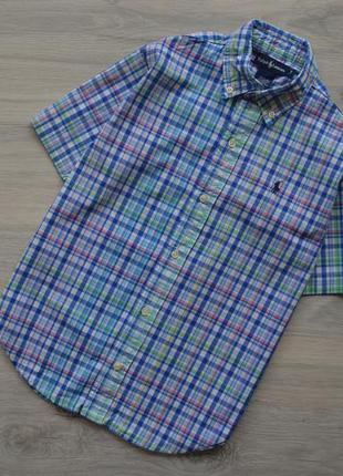 Рубашка ralph lauren 7 лет.