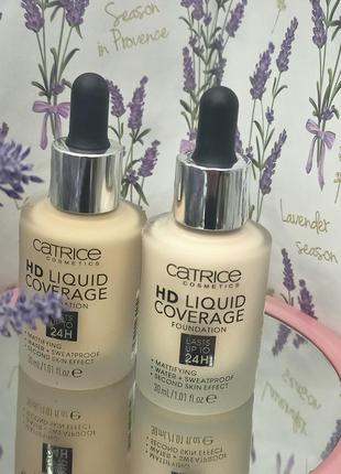 Тональний засіб catrice_hd liquid coverage foundation 24h, 30ml
