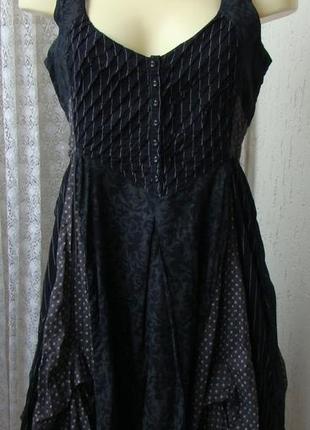 Платье женское летнее сарафан хлопок бренд joe browns р.50 №52743 фото