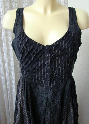 Платье женское летнее сарафан хлопок бренд joe browns р.50 №52744 фото