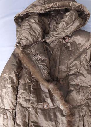 Пальто,куртка, женская длинная размер 46 (наш) зимняя очень теплая.5 фото
