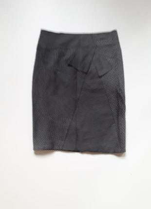 Юбка карандаш в полоску