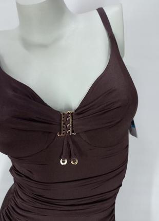 Изысканный сплошной женский купальник chantelle 6737 шантель3 фото