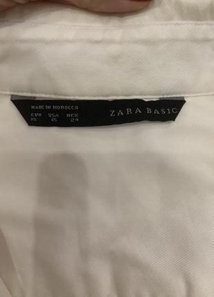 Блакитна сорочка h&m, біла zara, рожева tommy hilfiger, розмір s7 фото