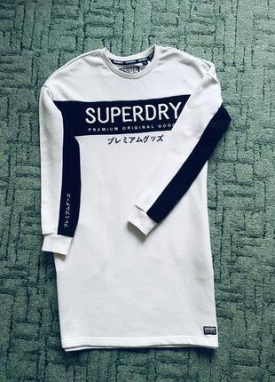 Утеплённое спортивное платье superdry6 фото