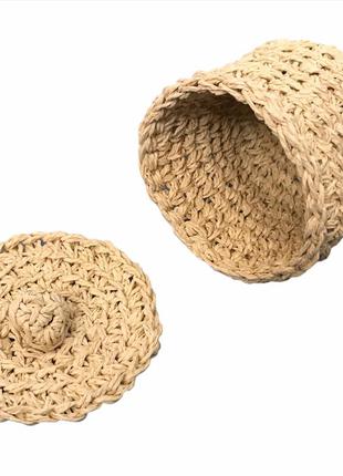Кошик з рафії органайзер