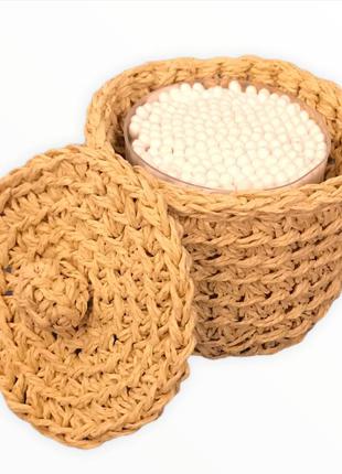 Кошик з рафії органайзер