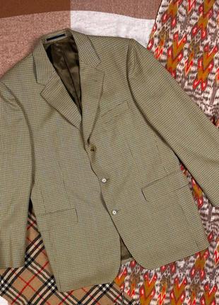 Чоловічий вовняний піджак burberry