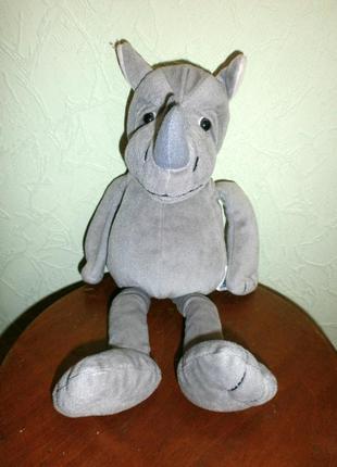 Мягкая игрушка носорог, standart rhino