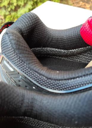 Зимние мужские кроссовки adidas terrex, черные/красные (адидас террекс, кроссівки зимові чоловічі)6 фото