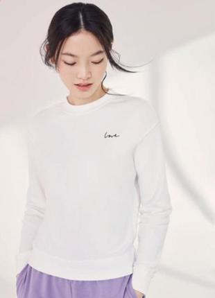 Кофта свитшот h&m love m