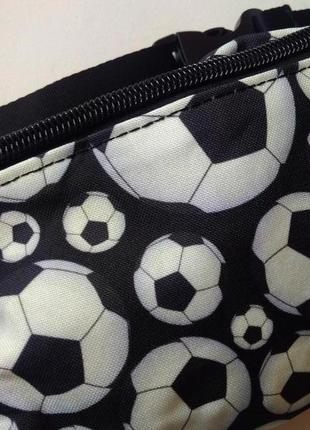 Нова класна бананка футбол, сумка на пояс, гаманець поясна сумка з футбольними м'ячами3 фото