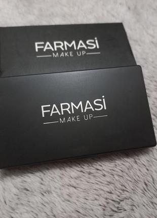 Палетка тіней для брів farmasi 02