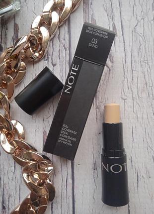 Олівець-консилер note full coverage stick concealer тон 035 фото