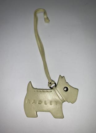 Англія! фірмовий шкіряний брелок для сумки radley
