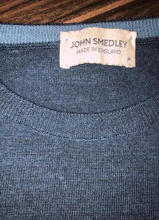 Свитер джемпер john smedley шерсть3 фото