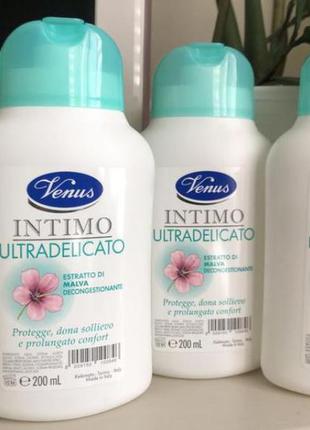 Гель для интимной гигиены ультраделикатный venus intimo ultra delicato, 300 мл, италия, хит продаж !