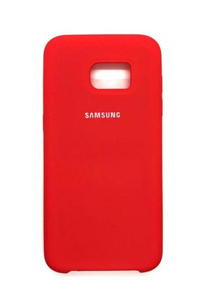 Чохол silicone case cover samsung galaxy a50s g930 червоний