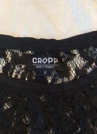 Кружевной свитшот cropp xs-s3 фото