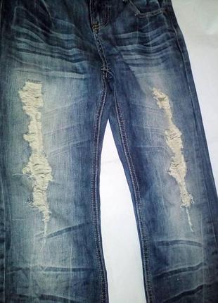 Джинсы рванные мужские 26 размер fishbone
