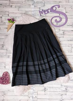 Спідниця guzella чорна міді