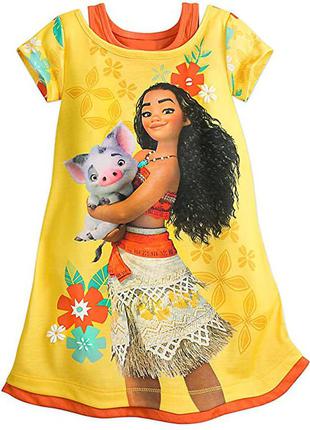 Дитяча нічна сорочка, сукня 👗 для дівчинки моана moana