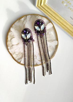 Сережки.вечірні сережки
