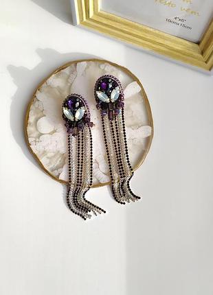 Сережки.вечірні сережки 3